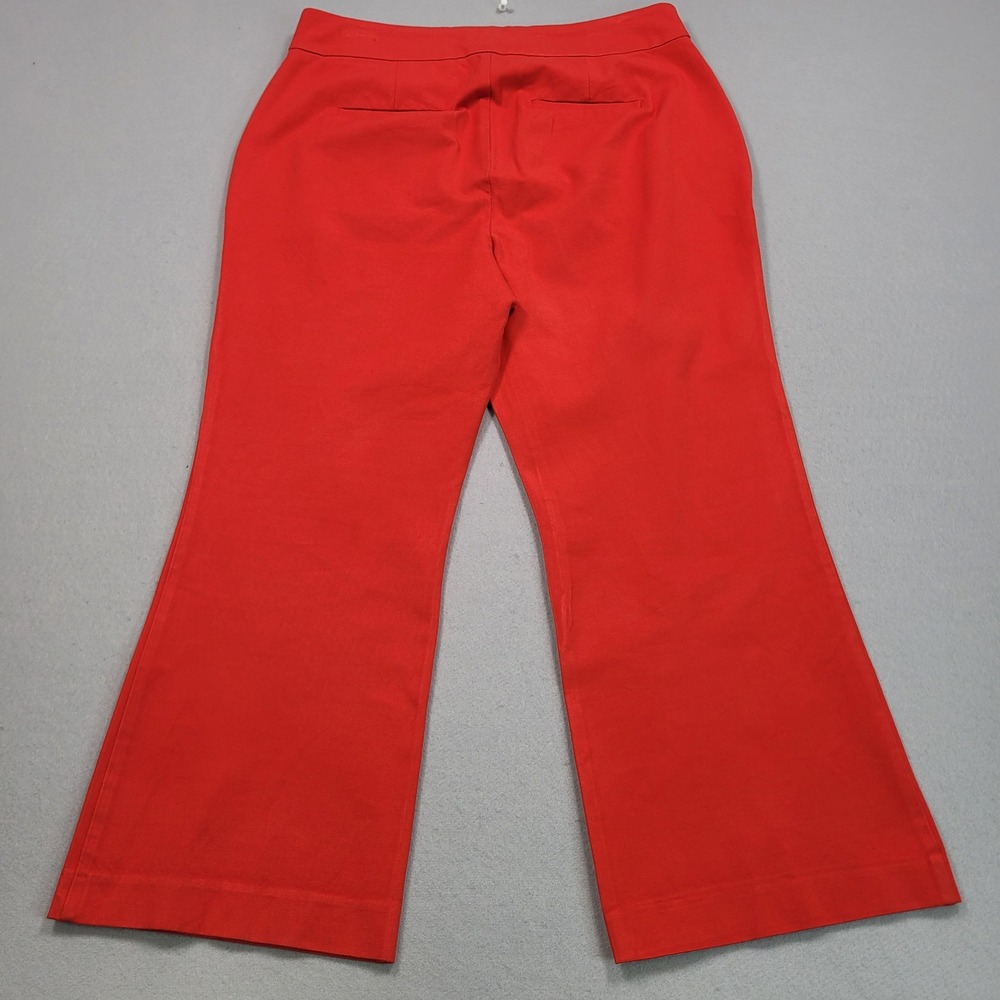 Boden Womens Richmond Flare Pants Red Size 12R US 16R UK Wide Leg Trousers - Picture 2 of 9